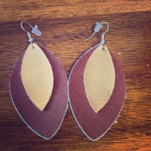 Leather Earrings